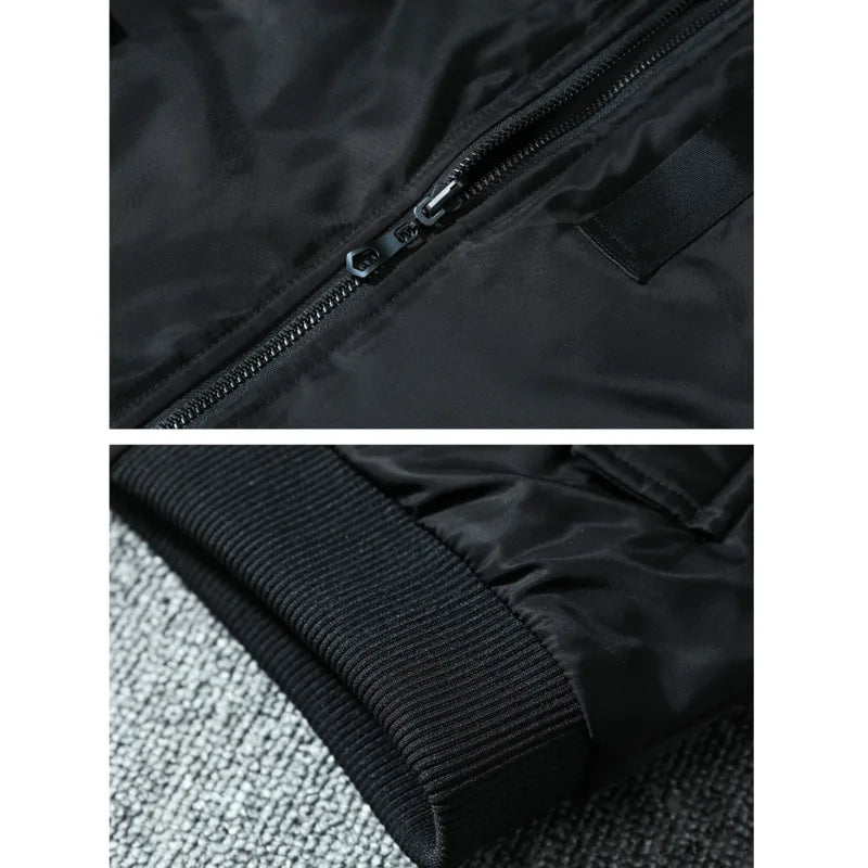 2022 Winter Man jackets new bomber coat racing motorcycle Clothes luxury aviator tactical Field vintage military men Clothing