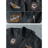 2022 Winter Man jackets new bomber coat racing motorcycle Clothes luxury aviator tactical Field vintage military men Clothing