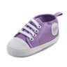 2024 Newborn Sequined Canvas Baby Sneakers Casual Baby Boys Girls Toddler Multi-Color Soft Sole Non-slip Walking Shoes 0-18Month