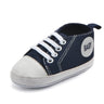 2024 Newborn Sequined Canvas Baby Sneakers Casual Baby Boys Girls Toddler Multi-Color Soft Sole Non-slip Walking Shoes 0-18Month