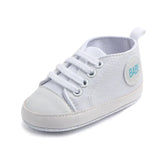 2024 Newborn Sequined Canvas Baby Sneakers Casual Baby Boys Girls Toddler Multi-Color Soft Sole Non-slip Walking Shoes 0-18Month
