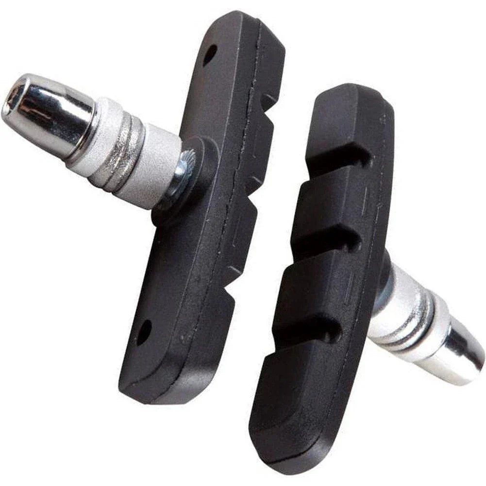 (Pack of 24) V Type Silent Brake Pads Shoes Bike Bicycle Cycling Mountain Bike Dead Speed Brake Pads V Brake System Brake Cycling Part