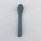 (Pack of 2) Baby Learning Spoons Silicone Utensils Set Newborn Feeding Spoon Set Cute Toddler Scoop Weaning Cutlery Children’S Tablewar