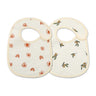 (Pack of 2) /set Cotton Waterproof Baby Bibs Summer Infant Bib Newborn Burp Cloths Bandana for Kids Boys Girls Soft Feeding Saliva Towel