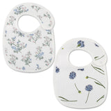 (Pack of 2) /set Cotton Waterproof Baby Bibs Summer Infant Bib Newborn Burp Cloths Bandana for Kids Boys Girls Soft Feeding Saliva Towel