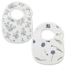 (Pack of 2) /set Cotton Waterproof Baby Bibs Summer Infant Bib Newborn Burp Cloths Bandana for Kids Boys Girls Soft Feeding Saliva Towel
