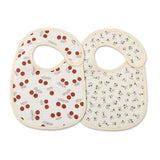 (Pack of 2) /set Cotton Waterproof Baby Bibs Summer Infant Bib Newborn Burp Cloths Bandana for Kids Boys Girls Soft Feeding Saliva Towel
