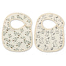 (Pack of 2) /set Cotton Waterproof Baby Bibs Summer Infant Bib Newborn Burp Cloths Bandana for Kids Boys Girls Soft Feeding Saliva Towel