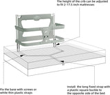 3 In 1 Baby Bed Guardrail Crib For Infants Bed Barrier Safety Rail Fence Cot Baby Cribs Adaptable To Bed