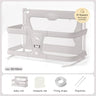 3 In 1 Baby Bed Guardrail Crib For Infants Bed Barrier Safety Rail Fence Cot Baby Cribs Adaptable To Bed