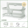 3 In 1 Baby Bed Guardrail Crib For Infants Bed Barrier Safety Rail Fence Cot Baby Cribs Adaptable To Bed