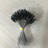 (Pack of 300) /lot Fishing Float Transparent Rubber Stopper S M L Bobber Cylindrical Space Bean Fish Line Accessories