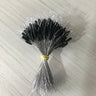 (Pack of 300) /lot Fishing Float Transparent Rubber Stopper S M L Bobber Cylindrical Space Bean Fish Line Accessories