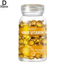 (Pack of 30) \1 bottle Soft Smooth Silky Hair Care Capsule Keratin Complex Repair Oil Anti-fruit Essential Oil Burn Damaged Essence