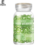 (Pack of 30) \1 bottle Soft Smooth Silky Hair Care Capsule Keratin Complex Repair Oil Anti-fruit Essential Oil Burn Damaged Essence