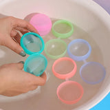 (Pack of 30) Water Balloons Reusable Refillable Water Balloon Quick Fill Self Sealing Water Bomb Splash Balls for Kids Swimming Pool