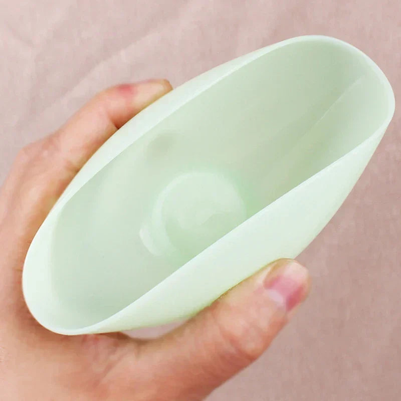(Pack of 4) Silicone Facial Makeup Brushes with Face Mask Mixing Bowl Set Cosmetic Spatula Beauty Skin Care Full Kit Tools Candy Color
