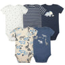 (Pack of 5) /Lot Baby Boys Girls Bodysuits 100% Cotton Short Sleeves Kids Clothes 6-24 Month Newborn Baby Clothing bebe Jumpsuit