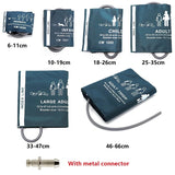 6 Size of Cuffs Neonatal Infant Child Adult Blood Pressure Meter Medical BP Arm Thigh Cuffs Accessory for CONTEC Monitors