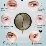 (Pack of 120) ARTISCARE Seaweed/Black Pearl Collagen Eye Patches Remove Dark Circle Anti wrinkle Sleep Eye Mask Moisturizing Eye Care
