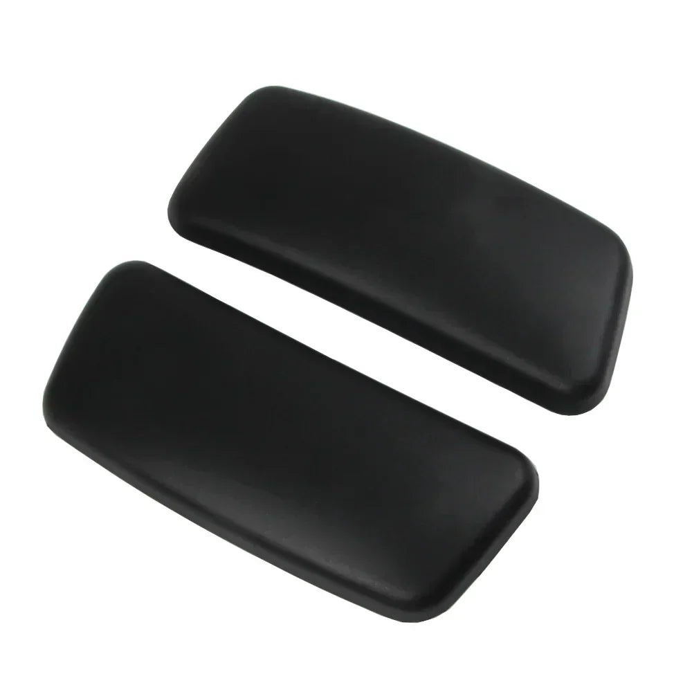 Arm Pads Caps Replacement for Haworth Zody Office Home Computers Chair 1 Pair Black Gray Color Armrest Surface Furniture Parts