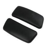 Arm Pads Caps Replacement for Haworth Zody Office Home Computers Chair 1 Pair Black Gray Color Armrest Surface Furniture Parts