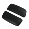 Arm Pads Caps Replacement for Haworth Zody Office Home Computers Chair 1 Pair Black Gray Color Armrest Surface Furniture Parts
