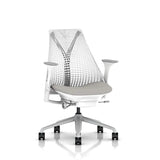 Arms Pads Caps Replacement for Herman Miller Sayl Office Home Computer Chair Armrest accessories Black and Gray Color 1 Pair
