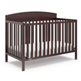 BOUSSAC Benton 5-in-1 Convertible Baby Crib, Multicolor， Baby Furniture Bed for Girls,kid Bed, Children Bed