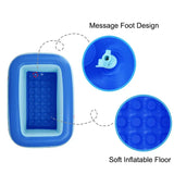 Baby Inflatable Swimming Pool Home Bathtub for Toddler Infant Bathing Tub Summer Water Games Ball Pits for Kids