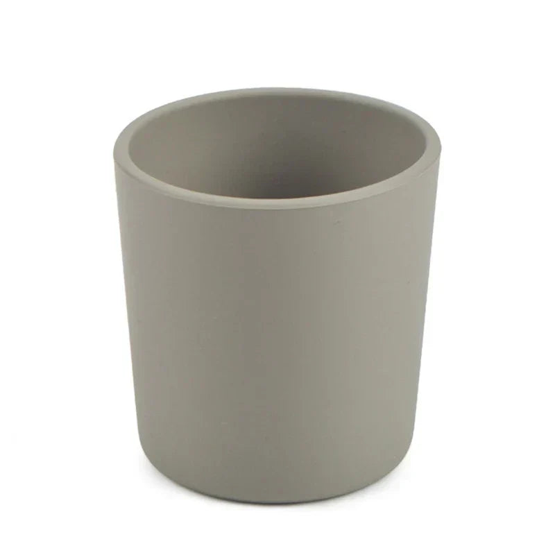 Baby Learning Drinking Cup Heat-Resistant Silicone Cup Water Mug Infant Toddler Drinkware