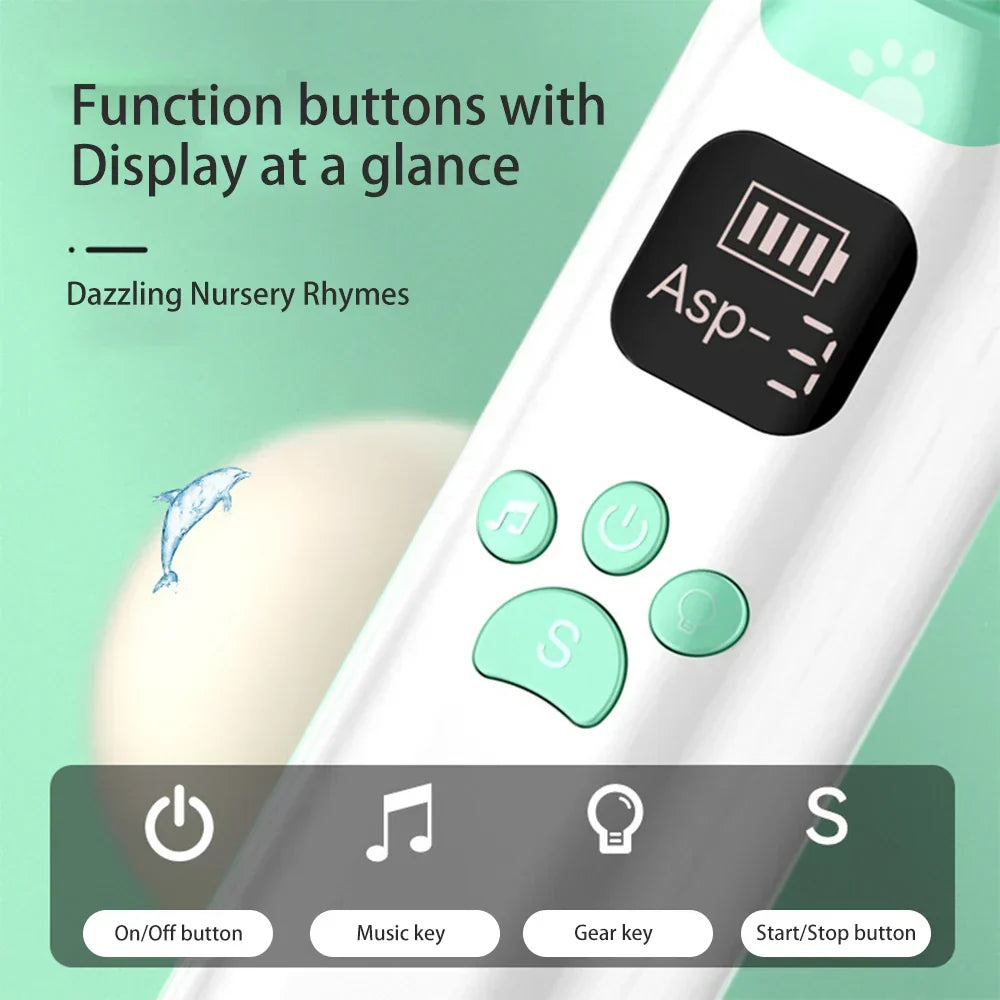 Baby Nasal Aspirator Nose Cleaner Silicone Adjustable Suction Child Health Safety Convenient Low Noise Baby Care Products
