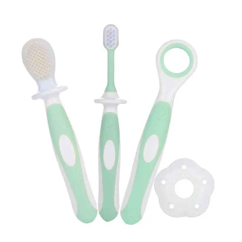Baby Toothbrush Training Safety Cover Soft Healthy Teether Toddler Care