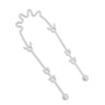 Baby Toy Gum Anti-drop Rope Colorful Anti-drop Silicone Lanyard Feeding Pacifier Nipple Accessories Lanyard Chain