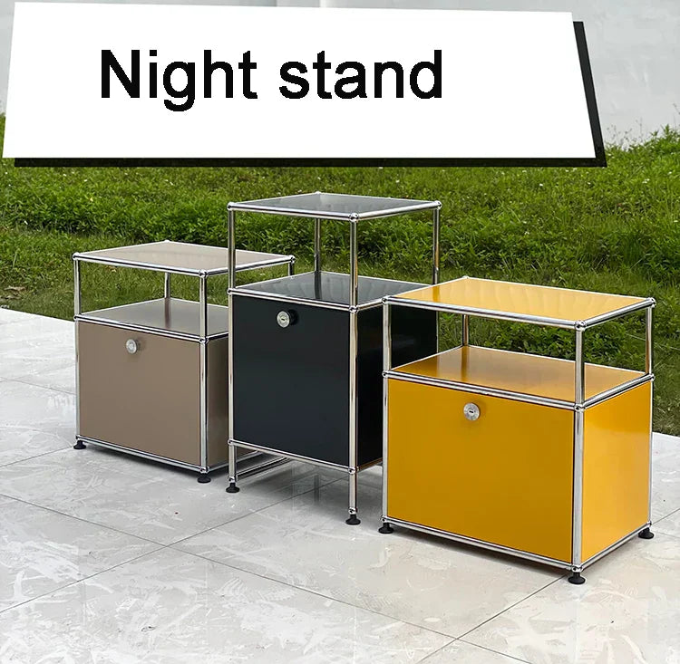 Balance Module Modular DIY Furniture Haller Storage Shelf Sideboard Customized Size Cabinet TV stand Organizer Bedside Table