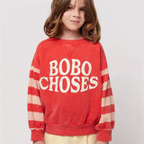 Children's Sweatshirt 2024 Spring New Cartoon Fashion Boys Sweater Cotton Printing Girls Sweatshirt Jacket Children's Clothing