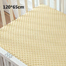 Crib Sheets 3D Dot Velvet Bed Cover Children'S Thickened Warm Baby Crib Protector Solid Color Set Of Sheets Baby Crib Winter