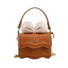 Cute Children's Handbag for Girls Vintage PU Leather Bow-Knot Messenger Purse Bag Girls Single Strap Crossbody Purse Baby Items