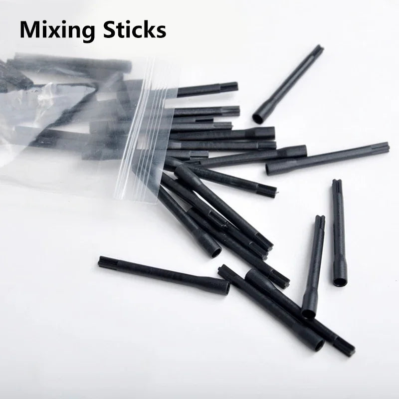 (Pack of 100) Electric Tattoo Ink Mixer Pigment Agitator 1 PcTattoo Blender with Pigment Sticks Tool Body Art Tattoo Accesories