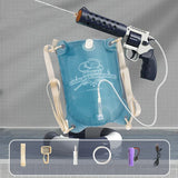 Electric Water Gun with Backpack Automatic Double Water Blaster Large Capacity Soaker Splashing Toy Summer Outdoor Party Games