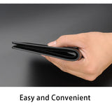 Exquisite Cowhide Genuine Leather Men’s Wallets Waterproof Credit Business Card Holder Male Passport Cover Short Fold Purses