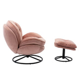 [Flash Sale]Lounge Chair Accent Chair TV Chair Living Room Chair Sofa with Ottoman Multiple Colour[US-W]