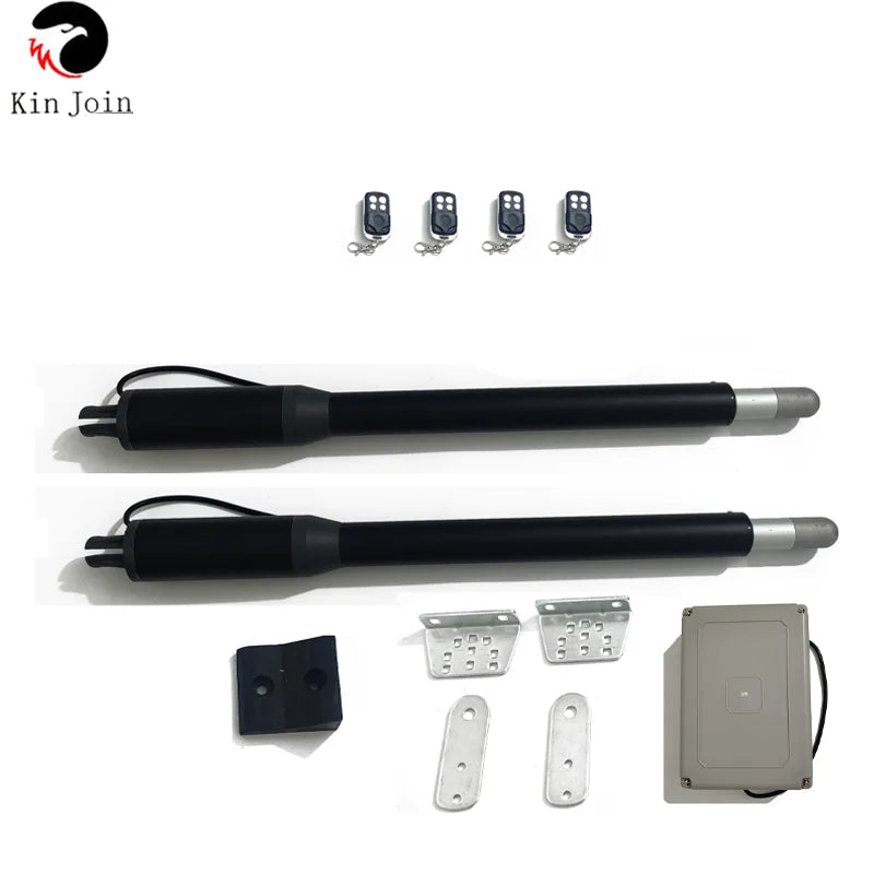 KinJoin Swing gate Automation Kits Swing Door Openers Electric Motor Driver Swing Door Opener For access Control Home Security