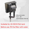 SunSun HBL Series Skimmer Hang On Up Waterfall Filter Water Pumps Hanging External Pump For 15-120L Aquarium Fish Turtle Tank