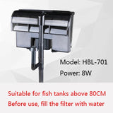 SunSun HBL Series Skimmer Hang On Up Waterfall Filter Water Pumps Hanging External Pump For 15-120L Aquarium Fish Turtle Tank
