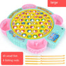 New Kids Fishing Toys Electric Rotating Fishing Play Game Musical Fish Plate Set Magnetic Outdoor Sports Toys for Children Gifts
