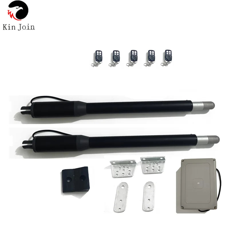 KinJoin Swing gate Automation Kits Swing Door Openers Electric Motor Driver Swing Door Opener For access Control Home Security
