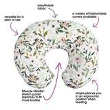 W8EF Baby Nursing Pillowcase Elastic U-shaped Pillow Case Detachable Pillow Cover Breastfeeding Pregnant Pillowcase