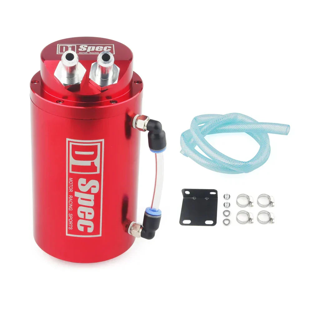 Car Fuel Tanks General Modified D1 Oil Breathable Can Round Waste Oil Recycling Filter Tank Auto Fuel Supply System Accessories