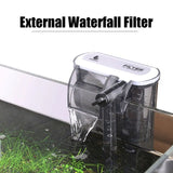 220V Upgrade Aquarium External Waterfall Filter Cleaner Silent Suspension Oxygen Pump Fish Tank Equipment Aquarium Accessories